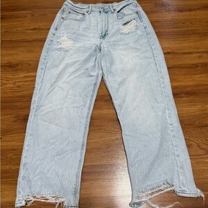 American Eagle Outfitters Light Blue Boyfriend Jeans